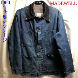 1960年代製ビンテージ MADEWELL デニムハンティングジャケット