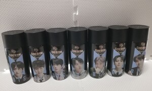 BTS 全7本 Cold Brew コールドブリュー アメリカーノコーヒー空ボトル 270ml