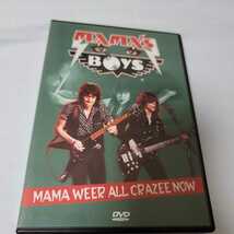 MAMA'S BOYS 「LIVE」 オフィシャル盤DVD NWOBHM関連_画像1