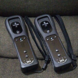 Nintendo Wii WiiU リモコンプラス セット(ブラック)