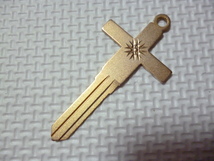 ファッション ブランクキー M167 (クロス 十字架 / MAZDA マツダ) 合鍵 スペアキー 鍵 キー_画像1