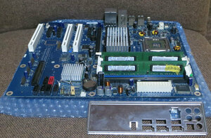 【Intel】P35マザーボード DP35DP LGA775 DDR2 2GB Core2 Duo Quad 対応 PCIe2 IEEE1394 ジャンク品