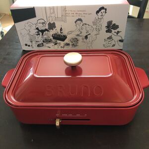 新品未使用 BRUNO ブルーノコンパクトホットプレート