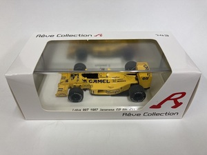 re-vu коллекция 1/43 Lotus Honda 99T F1 Япония GP1987 Nakajima Satoru Camel (Reve Collection) новый товар 