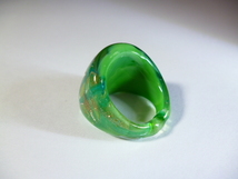 β Venetian glass ベネチアングラス 指輪 β ヴェネチアン リング ベネチアンガラス ベネチアン_画像4
