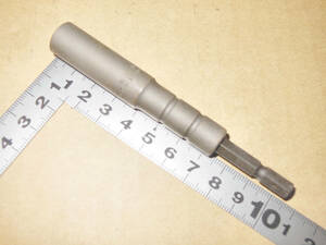10mmソケット[6,35mm６角シャンク]【ボルト穴深さ63mm】コーケン