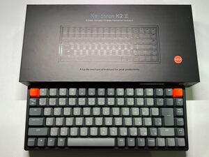 keychron k2 v2 RGB 茶軸 アルミフレーム 日本語配列
