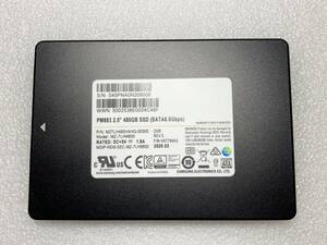未使用に近い SAMSUNG PM883 480GB SSD 3D V-NAND 7mm 2.5インチ SATA 最高性能 SSD 高耐久 データセンター