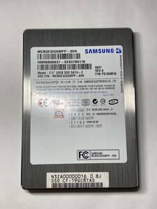 送料込み SAMSUNG サムスン 2.5インチ SATA SSD 32GB SLC チップ ②