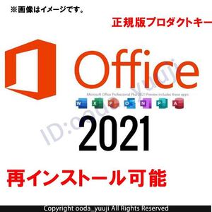 即対応★1PC Microsoft Office 2021 Professional Plus永年正規認証プロダクトキー自己アカウント管理型 日本語手順書有ダウンロード版 二