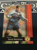 1997 Futera Manchester United David Beckham ベッカム レギュラーカード #06 _画像1