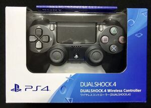 【新品未開封/送料無料】PS4 PlayStation4 SONY ワイヤレスコントローラー DUALSHOCK4 ジェットブラック 純正 ソニー