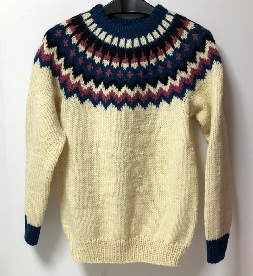 ヤフオク! -ノルディックセーター 手編みの中古品・新品・未使用品一覧