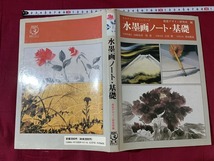 ｓ★☆　みみずく・アートシリーズ　水彩画ノート・基礎　編・視覚デザイン研究所　平成3年　当時物　コレクション　　　/D06_画像2