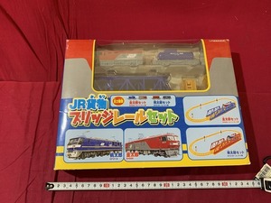 ｓ●*　当時物　未開封　JR貨物ブリッジレースセット　金太郎　尾上萬　玩具　雑貨　箱傷み有り　　　　/ E10