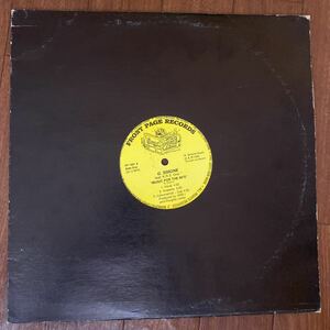 12”★G. Simone / Music For The 90's / I Know, You Know / KRS-One / クラシック レコード