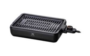 山善 焼き肉グリル 減煙 Xグリル 煙約70%/油ハネ約85%カット 焼き肉プレート 簡単お手入れ YGMA-X100