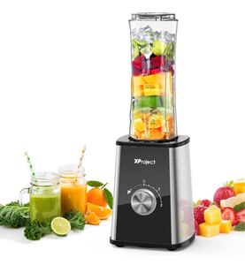 ミキサー スムージー 氷も砕ける ハイパワー 600ml 24000高速回転/分