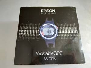 ＠EPSON エプソン Wristable GPS SS-700S ブラック 黒 GPS機能付き ランニング スポーツ 消費カロリー 未使用品