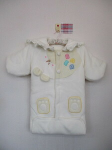 * newborn baby for with cotton f Kafka blanket eggshell white (50)* with defect 