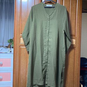 深緑のワンピース