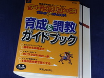 【裁断済】ダービースタリオン99育成&調教ガイドブック―競走馬育成シミュレーション【送料込】_画像2