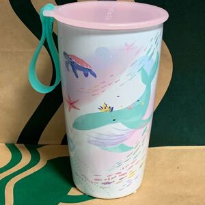 スターバックス 福袋 タンブラー クジラ くじら ストラップカップ ステンレスボトルくじら355ml