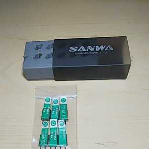 ④サンワ プロポ用 受信機クリスタル FM27MHZ 02,03,05×2,06,10,バンド 全て動作確認済み おまけでケース