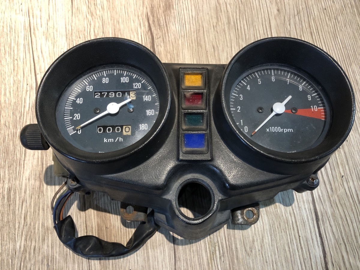 ホンダ HONDA CB250T CB400T ホーク バブ スピードメーター タコ