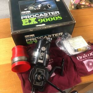 未使用品　オールド　ダイワ　DAIWA プロキャスター　EX-9000S　　替スプール付き　遠投　　ベールレスリール　検) バンスタール　ペン