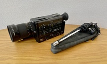 CANON　キャノン　1014XL-S　ZOOM LENS C-8 6.5-65mm 1:1.4 MACRO フィルムカメラ　通電確認　動作未確認　外付けマイク付き　ジャンク_画像1