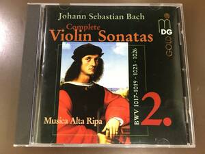 CD/ Complete Violin Sonatas Vol. 2 Bach, J.S. 【J1】/中古