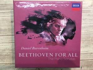 10CD/ Beethoven for All: Piano Sonatas Barenboim, Daniel【J1】/中古