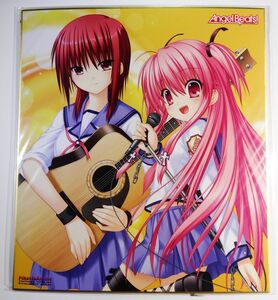 ◆ Angel Beats! エンジェルビーツ 色紙 岩沢雅美 & ユイ Pikatto Anime VisualArt's/Key ◆