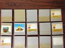 Official Genuine Nintendo GameCube Memory 59blocks 21cards working 任天堂 ゲームキューブ メモリーカード 59 21個 動作品有 K626_画像3