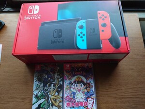 値下げ Nintendo Switch本体とソフトセット