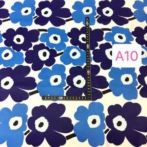 A10花柄ウニッコ生地 撥水加工 厚手布生地 ハギレ ハンドメイド