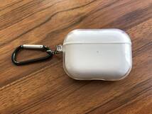 クリア ハードケース 高品質TPU AirPods Pro / AirPods Pro2 傷防止 耐衝撃 装着したまま充電 撥水 高級 カバー 保護 イヤホン 収納ケース_画像5