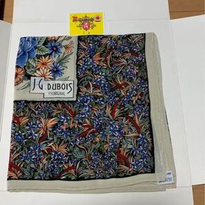 新品 J.G.DUBOIS デュボイス スカーフ シルク100%