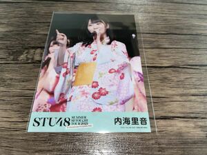 STU48 SUMMER SETOUCHI TOUR 2021 打ち上げ祭 昇格への道 DVD 封入 生写真 内海里音