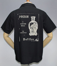 GANGSTERVILLE ギャングスタービル POISON - S/S SHIRTS 新品未使用 GSV-17-SS-35 ブラック size L / オープンシャツ / ポイズン_画像1