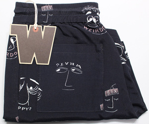 WEIRDOwia-doPLAY WEIRDO - SHORTS / total pattern shorts WRD-16-SS-21 new goods unused black size S / short pants 