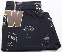 WEIRDO ウィアード PLAY WEIRDO - SHORTS / 総柄ショーツ WRD-16-SS-21 新品未使用 ブラック size S / ショートパンツ_画像1