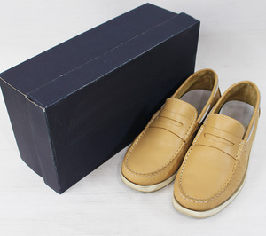 BEAUTY & YOUTH ユナイテッドアローズ LOAFER DECK / ローファー デッキシューズ 美品 ベージュ size 41