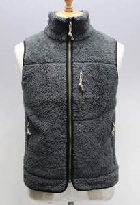 COLIMBO コリンボ Mt.MERCY PILE VEST / パイルベスト ZR-0110 美品 ロックグレー size S / フリース