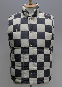 WEIRDO ウィアード チェッカーダウンベスト WRD-17-AW-07SP 新品未使用 size S / グラッドハンド / Checker Down Vest