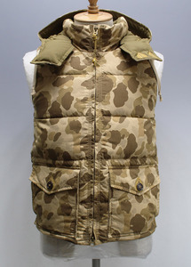 COLIMBO コリンボ Climbers Down Vest / クライマーズ ダウンベスト ZO-0111 美品 ハンターカモ size S