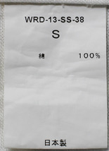 WEIRDO ウィアード 半袖BDシャツ WRD-13-SS-38 新品未使用 ホワイト size S / グラッドハンド / ボタンダウン_画像7