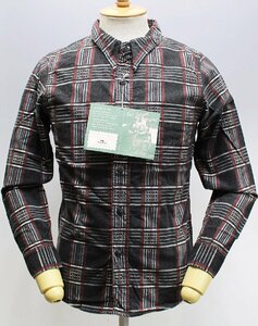 Deluxeware (デラックスウエア) LV-01...NATIVE CHECK / ネイティブチェック ネルシャツ 未使用品 ONYX size S