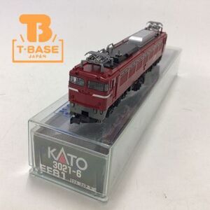 1円~ 動作確認済み KATO Nゲージ 3021-6 EF81 JR 東日本色 電気機関車 鉄道模型